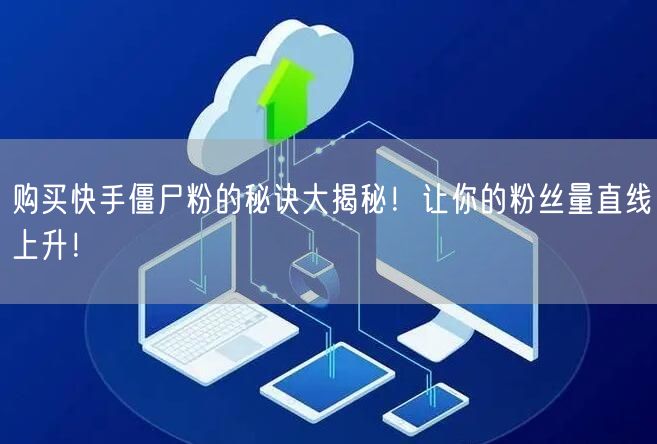 购买快手僵尸粉的秘诀大揭秘！让你的粉丝量直线上升！