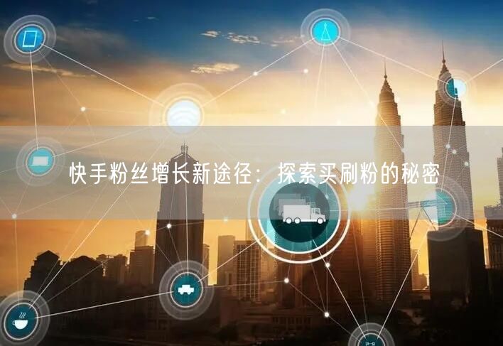 快手粉丝增长新途径：探索买刷粉的秘密