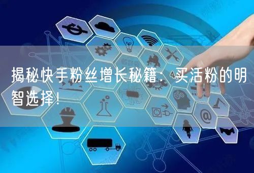 揭秘快手粉丝增长秘籍：买活粉的明智选择！