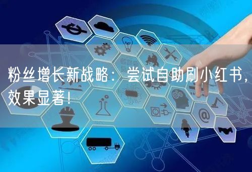 粉丝增长新战略：尝试自助刷小红书，效果显著！